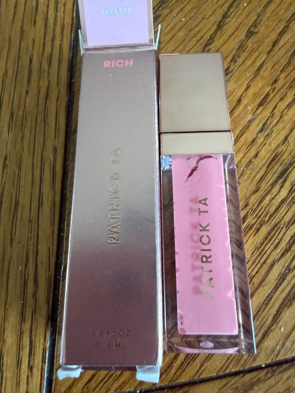 Patrick Ta Lip Gloss - Pink (Rich)